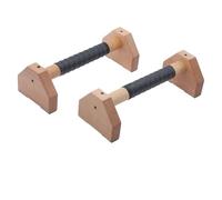 Soporte para flexiones Barras de flexiones madera for ejercicios, paralelas antideslizantes, soportes for asas, equipo calistenia for fitness, entrenamiento fuerza en casa(B-50cm)