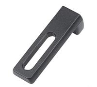 Soporte para foco de motocicleta negro hecho de aleación resistente con ajuste deslizante para tubo de horquilla delantera del manillar o parachoques todoterreno, kit de accesorios de montaje de luz