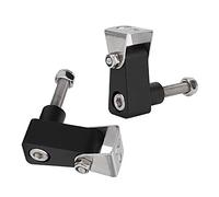 Soporte para Focos de Motocicleta, 1 par de Soportes para Focos LED para Motocicleta Aleación de Aluminio Negro para Xciting 250 300