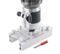 Soporte Para Fresadora Ranuradora - Máquina Cortadora De Bordes Ranurados | Soporte Dee Enrutador Hueco, Herramienta Dee Base E Recorte Enrutamiento, Bases Grabado Para Tallado, Soportes De En