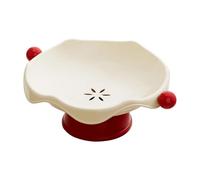 Soporte para Frutas,con Escurridor y Diseño Decorativo - Fuente Decorativa para Servir,para Caramelos, Tarta, Chocolate, Postres, Hogar, Cocina, Salón, Dormitorio, Baño