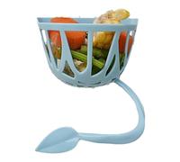 Soporte para frutas para loros, comedero para frutas para pájaros - Jaula multiusos para pájaros, soporte para alimentos, alimentador de frutas y verduras para loros - Jaula para pájaros colgante, sop