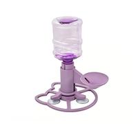 Soporte para fuente de agua para gatos, estante automático con fuente de agua para gatos sin filtro, para perros, cachorros, gatos, razas medianas y grandes, hogar, viajes, balcón, interior (aumento