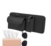 Soporte para gafas de coche - Soporte para gafas de sol de coche - Soporte para gafas de sol de coche, accesorios de interior automotriz, soporte de gafas para parasol de voit, Negro , Se référer au