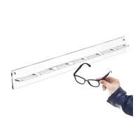 Soporte para gafas de sol de pared, soporte para gafas de sol de pared de acrílico transparente para la pared, pantalla de gafas, soporte para gafas de sol para decoración de interiores, Luckxing