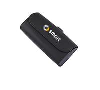 Soporte para gafas de sol para parasol de coche, organizador de visera para anteojos, estuche de almacenamiento para Smart Fortwo Forfour 450 453 451 450, accesorios interiores para automóviles,Black