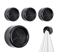 Soporte para Ganchos de Paños de Cocina | Soporte Adhesivo Para Paños De Cocina,4 Piezas Adhesivo Colgador Sin Taladro Para Baño Ducha Salón