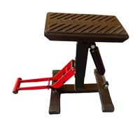 Soporte para gato de motocicleta, mesa de elevación para moto de cross, elevador hidráulico con base estable y altura ajustable, ideal para reparación de garaje, mantenimiento, ATV, accesorios de