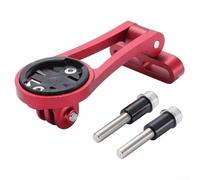 Soporte para GPS de ciclismo Heads-up compatible con Garmin Edge Series 20 25 200 500 510 520 800 810 820 1000 1030, soporte de vástago de aluminio ligero para bicicletas de carretera y MTB, negro