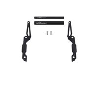 Soporte para GPS De Motocicleta para XL750 Transalp 2023-2025 Kit Montaje con Placa Adaptadora para Teléfono Móvil Y 12/22 Mm Movil GPS Adaptador(Negro 1)