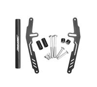 Soporte para GPS de Motocicleta para Zontes 368G, 368D, 368M, 368K y 368E Soporte para teléfono móvil con GPS, Kit de Montaje para Barra Transversal Movil GPS Adaptador(Negro 2)