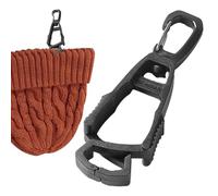 Soporte para guantes de trabajo al aire libre - Clip POM portátil Estructura de gancho versátil, forma fácil de sujetar objetos pequeños de forma segura, diseño ligero adecuado para trabajos de campo
