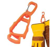 Soporte para guantes de trabajo - Clips para guantes, clip para guantes, pinzas para guantes, soporte para guantes, cinturón multiusos, pinzas antideslizantes de seguridad para guantes de trabajo con