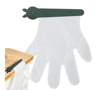 Soporte para Guantes en Pared | Organizador de Guantes con Soporte de Pinza | Accesorio de Almacenamiento y Organización Portátil para Cocina,Uso En Restaurantes Hospital Taller Laboratorio Y Exterior