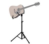 Soporte para Guitarra Classic Cantabile GS-100 Stage, Diseño sofisticado | Para guitarras dreadnought, Pesado y robusto, Soporte curvado para guitarra con recubrimiento de goma suave, Material: metal