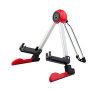 Soporte para guitarra de suelo ajustable, soporte de guitarra acústica plegable universal soporte para instrumento musical marco A portátil