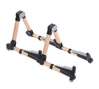 Soporte para guitarra, doble vertical, de suelo, plegable, para ukelele, bajo e instrumentos musicales universales.