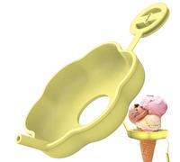 Soporte Para Helado - s de Silicona Antigoteo con Soporte,Para De Fruta Con Pajita | Reutilizable para Verano Días Calurosos Aire Libre Viajes Postres Yogur Chicos y Chicas