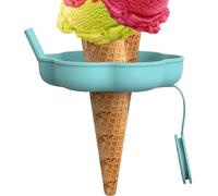 Soporte Para Helado | Soporte Reutilizable De Silicona Antigoteo | Porta Polos Helados,Reutilizable para Verano Días Calurosos Aire Libre Viajes Postres Yogur Chicos y Chicas