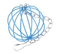 Soporte para heno - Colgante de bola para heno | Dispensador de rack de conejitos | Metal Pets Ball Feeder | Juguete que suspende hierba | Suministros para mascotas Jaula | Accesorios de hilado para