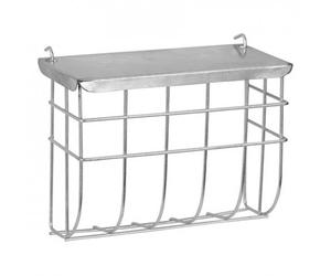 Soporte para Heno Galvanizado con Tapa