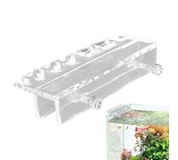 Soporte para herramientas de acuario, organizador de pinzas de acuario, soporte acrílico para herramientas de mantenimiento de hierba, organizador para pinzas de peces, tijeras