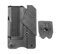 Soporte para herramientas de cinta métrica, colgador de acceso rápido con bloqueo, soporte suave para equipos de taller, organizador de clip para cinturón de carpintero, electricista, profesional