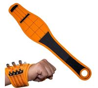 Soporte para herramientas de muñeca, pulsera magnética | Muñequera ligera | con imanes fuertes - Correa para herramientas, correa de mano, gadget genial para sujetar tornillos, clavos y taladros