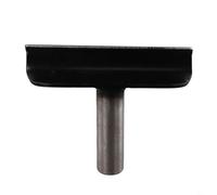 Soporte para herramientas de torno de 6 pulgadas para tornos de madera y carpintería, compatible con máquinas de vástago de 25,4 mm, diseño de barra redonda para ópera estable