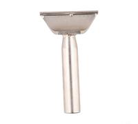 Soporte para herramientas de torno de carpintería de 89 mm, construcción de acero 45 para un ajuste eficiente, rendimiento fiable, disponible en tamaños de vástago de 16 mm y 25 mm, plata (25 mm)