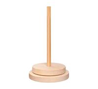 Soporte para hilo de ganchillo, giratorio de madera portátil, soporte giratorio para hilo de ganchillo, para el hogar, viajes, clase de arte, mujeres, adultos, amantes de las manualidades, tejedores