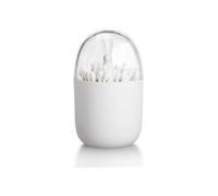 Soporte para hisopos de algodón, organizador de almacenamiento de palillos de dientes Q-tips (conejo) 11 * 7 cm