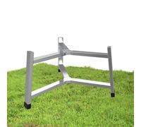 Soporte para hogueras, soporte para hogueras para acampar, Base para hoguera de acero inoxidable, Equipo de cocina para fogatas, accesorio para chimenea, accesorio para fogatas para exteriores