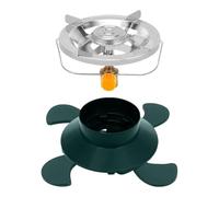 Soporte Para Hornillo | Estabilizador De Quemador Para Cocina De Acampada | Estabilizador Plegable Ajustable Para Sartenes Camping Exterior Picnics