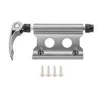 Soporte para Horquilla de Bicicleta, Bloque de Ciclo de liberación rápida, Soporte para Equipaje con Clip Fijo para Horquilla Delantera, diseño de Palanca de liberación rápida de (Titanio Profundo)