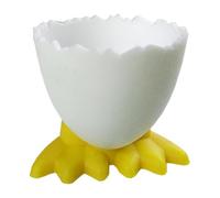 Soporte para hueveras, 5,5 cm, base de polipropileno con diseño de dibujos animados | Expositor para desayuno hervido | Accesorio de cocina abridor para el estilo de encimera de Pascua