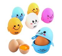 Soporte para huevos de camping, protector a prueba de fugas, caja de almacenamiento de huevos de camping, para viajes, picnic, escuela, cocina, viajes, refrigerador, niños, estudiantes, niñas y