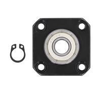 Soporte para Husillo de Bolas, Alta Rigidez, Acero Carbono - Rendimiento Estable, Precisión Mejorada para CNC y Robots