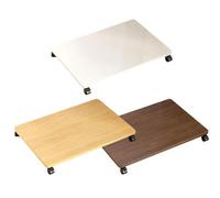 Soporte para impresora de escritorio, 35 kg, multiusos con ruedas para escritorio, soporte para debajo de la mesa para maleteros de plantas de lavadora, mesas, electrodomésticos, sala de estar, Bespre