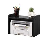 Soporte para impresora de escritorio, estante de almacenamiento de copiadora, escritorio simple, estante de impresora de oficina, estudiante, pequeño estante creativo que ahorra espacio, estante de
