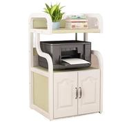 Soporte para impresora, estante de almacenamiento para el hogar, soporte vertical para impresora, estante de impresora de escritorio, estante resistente para un espacio de trabajo eficiente