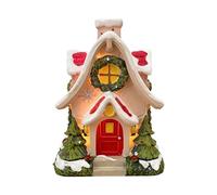 Soporte para incienso, decoración de casa de Navidad, quemador de incienso de cabina de Navidad para el hogar, yoga, sala de estar, spa, vacaciones, cocina, oficina, reunión de vacaciones, cola larga