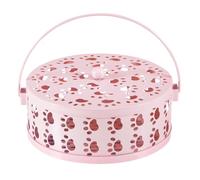 Soporte para incienso, soporte para espirales de mosquitos, portabobinas de mosquitos, espirales de incienso antimosquitos, caja portátil, metálica, soporte para bobinas de mosquitos, soporte para