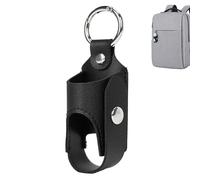 Soporte para inhalador portátil, estuche de almacenamiento para inhalador,Llavero de cuero con soporte para inhalador | Herramienta de almacenamiento de cuero PU para camping, viajes, viajes de negoci