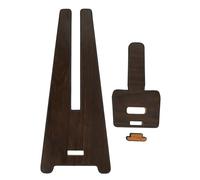 Soporte para Instrumentos de Viento Electrónicos Estructura de Marco X Acolchado de Espuma Suave de Palisandro Soporte Universal Portátil, Diseñado para Acomodar la Mayoría de