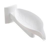 Soporte Para Jabonera De Pared - Bandeja Decorativa Para Jabón Sin Perforaciones, Organizador Minimalista Para Fregadero De Baño, Contenedor De Jabón De Barra Con Estilo De Succión Resistente, Estante