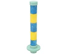 Soporte para Jaula de Pájaros para Mascotas, Perca de de Cuarzo para Loros, Molienda de Pico Multiusos para Pájaros, Cacatúas, Periquitos (Generic5tk8mhq6ir-12)