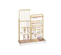 Soporte para joyas de metal Dorado Pálido