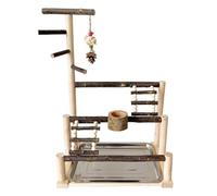 Soporte para juegos de pájaros: innovador parque infantil para periquitos para pájaros, soporte portátil para loros de viaje | Parque infantil para loros, gimnasio para juegos