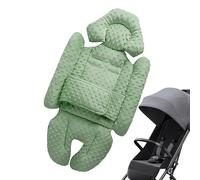 Soporte para la cabeza del asiento de automóvil para niños pequeños, almohada de soporte corporal para bebés, Cojín extra para cochecito de niño, Cojín transpirable para cochecito y asiento para